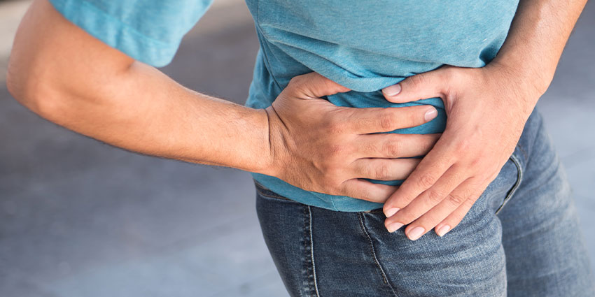 patient needing bursitis chiropractor in Irvine