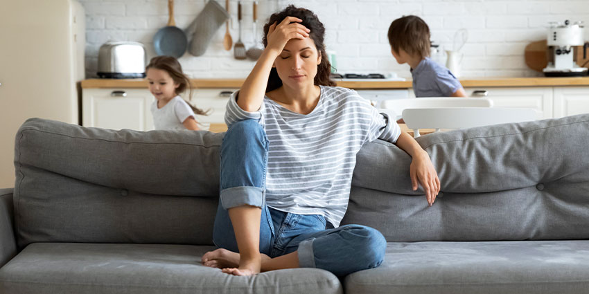 patient needing stress chiropractor in Irvine