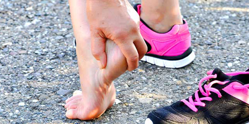 patient needing heel spur chiropractor in Irvine